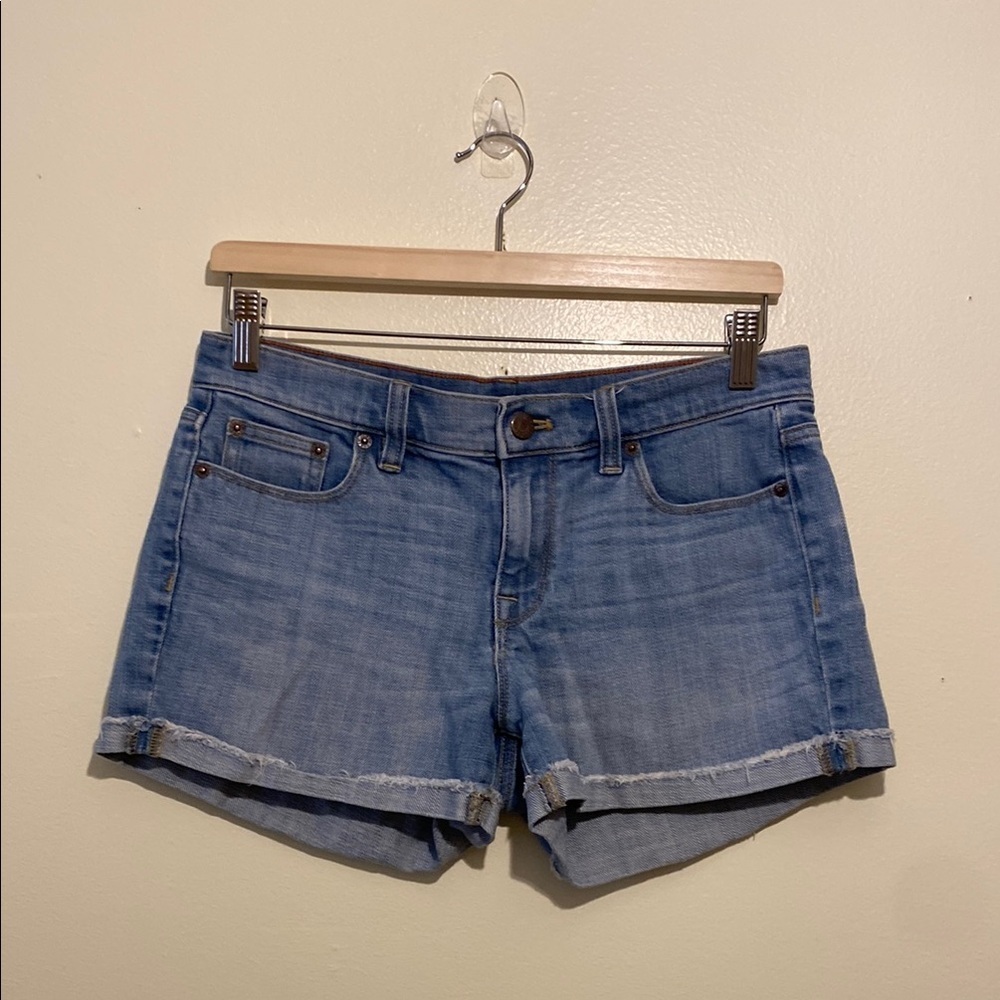 J. Crew Blue Jean Shorts Classic Summer Style. Size 26